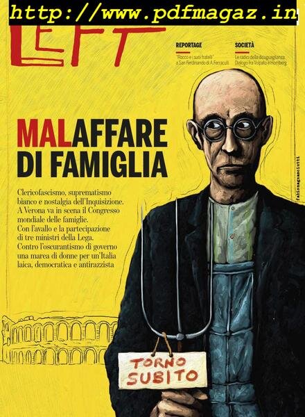 Left – 29 Marzo 2019 Cover