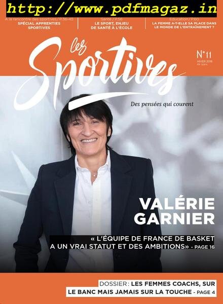 Les Sportives – mars 2019 Cover