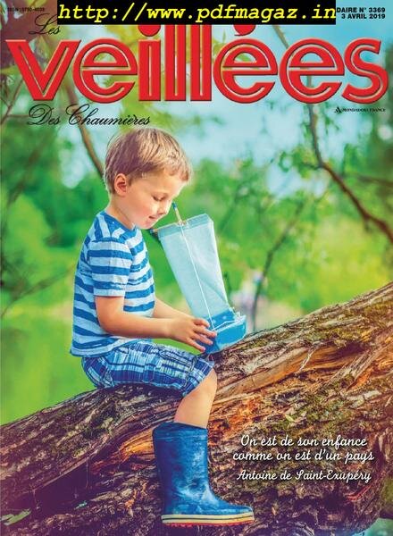 Les Veillees des chaumieres – 03 avril 2019 Cover