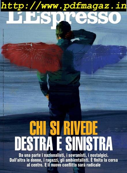 L’Espresso – 7 Aprile 2019 Cover