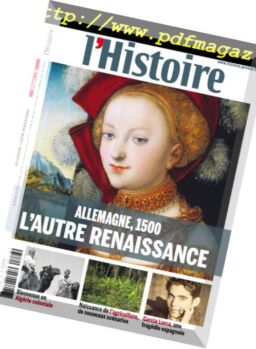 L’Histoire – Mai 2013