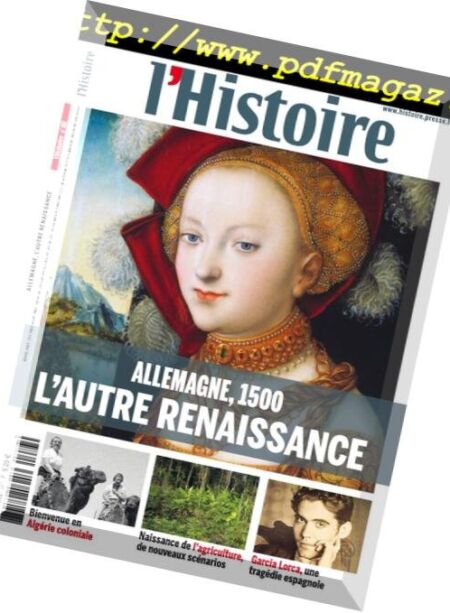 L’Histoire – Mai 2013 Cover