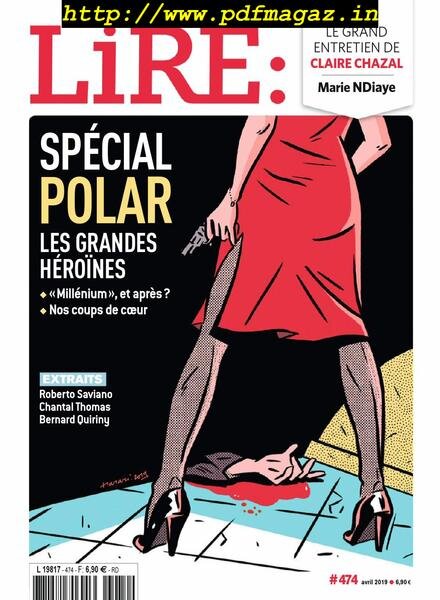 Lire – avril 2019 Cover