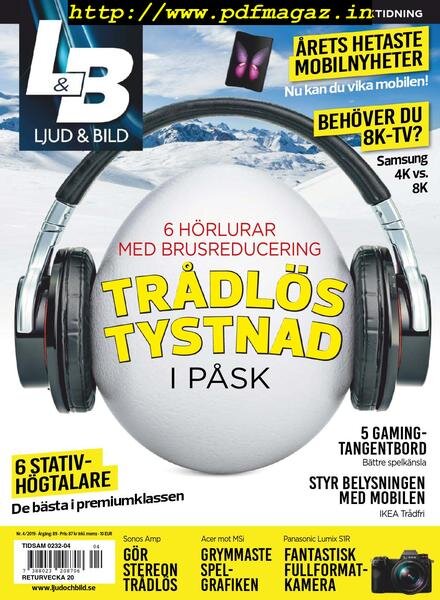 Ljud & Bild – april 2019 Cover