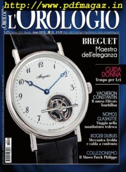 l’Orologio – Ottobre 2018