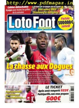 Loto Foot – 27 mars 2019