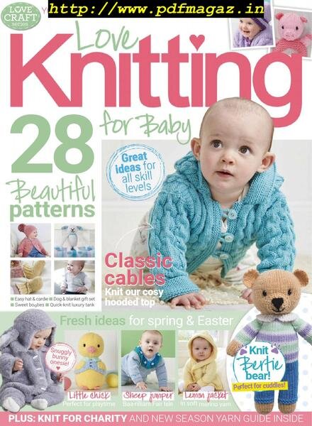 Love Knitting for Baby – April 2019 Cover
