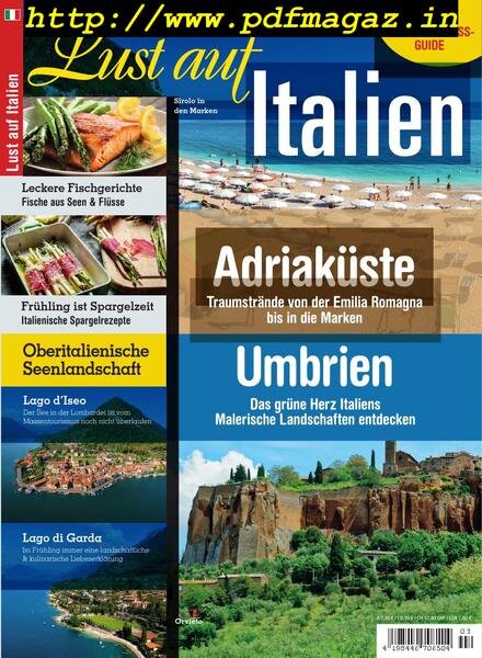 Lust auf Italien – April 2019 Cover