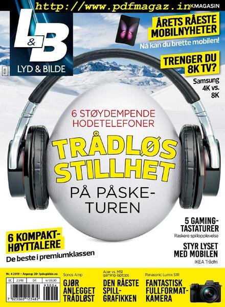 Lyd & Bilde – april 2019 Cover