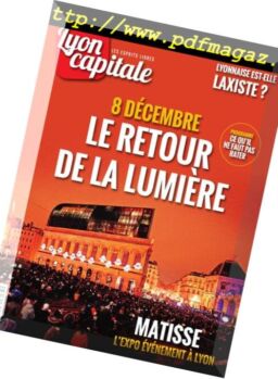 Lyon Capitale – decembre 2016