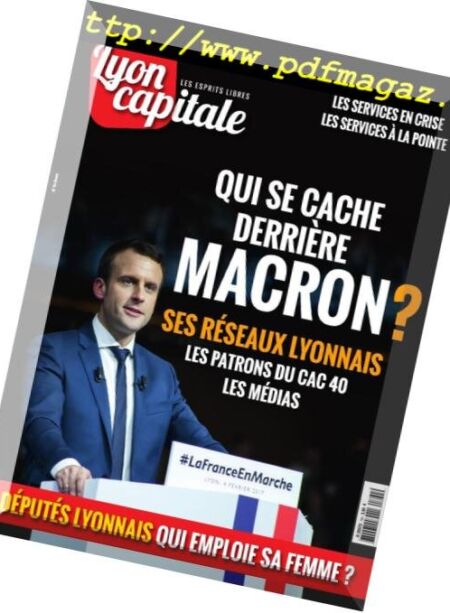 Lyon Capitale – mars 2017 Cover
