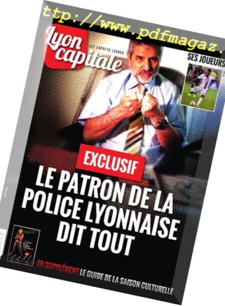 Lyon Capitale – septembre 2016 Cover