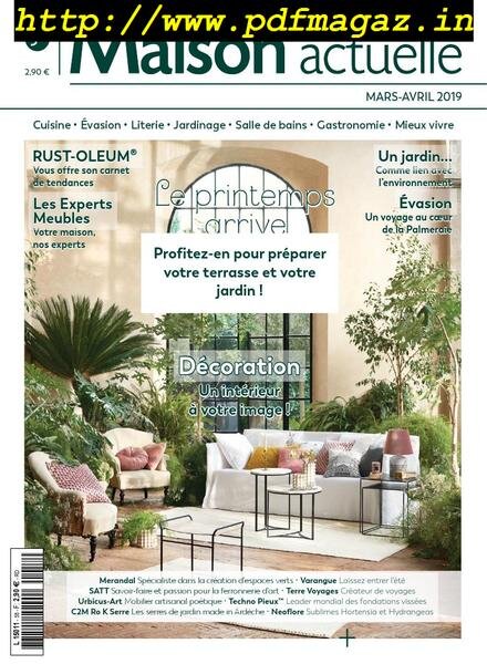 Maison Actuelle – mars 2019 Cover