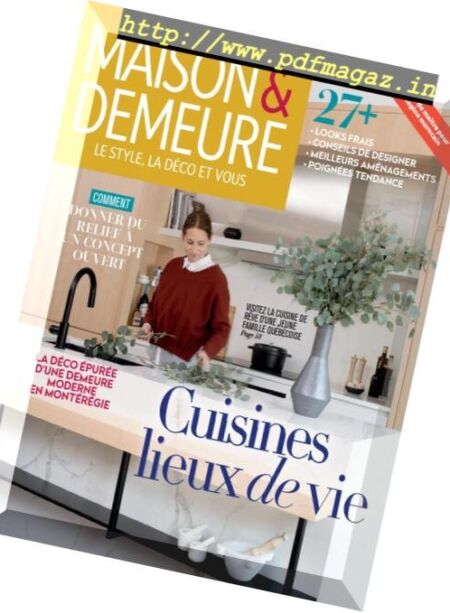 Maison & Demeure – mars 2019 Cover