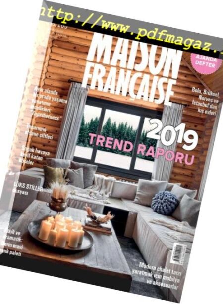 Maison Francaise – Subat 2019 Cover