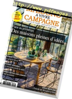 Maisons a Vivre Campagne – avril-mai 2019