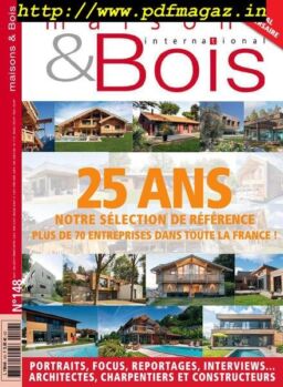 Maisons & Bois – Avril-Mai 2019