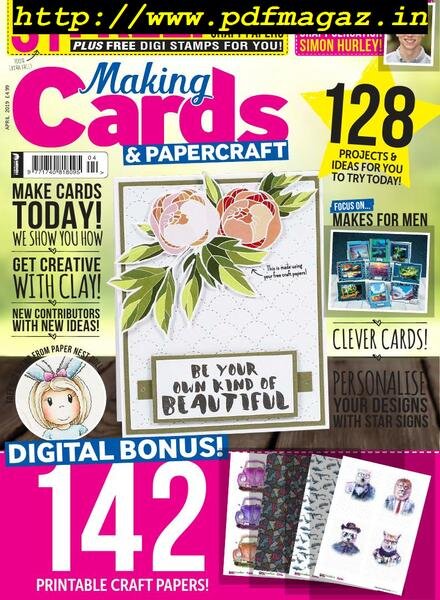 Making Cards & Papercraft – April 2019 Cover