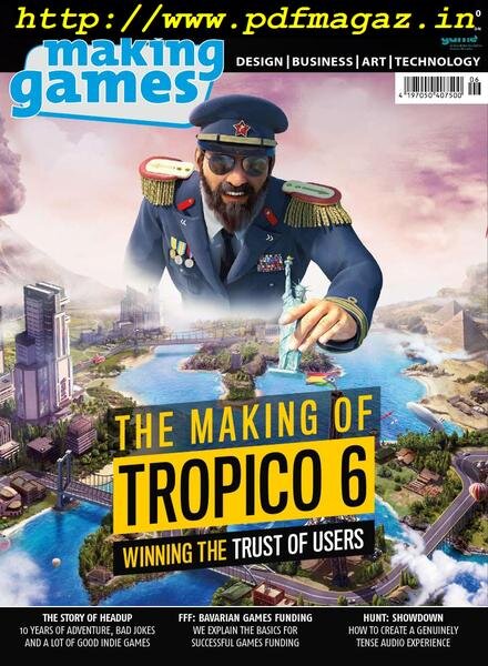 Making Games – Mai-Juni 2019 Cover