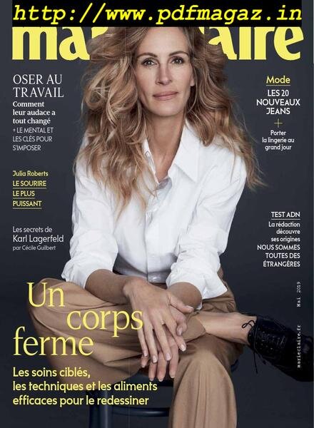 Marie Claire France – mai 2019 Cover