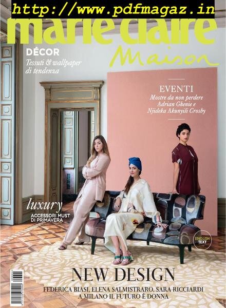 Marie Claire Maison Italia – Aprile 2019 Cover