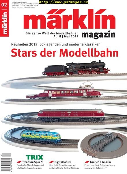 Marklin – April-Mai 2019 Cover