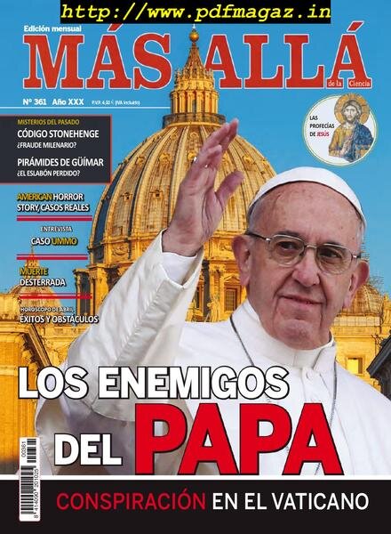 Mas Alla – abril 2019 Cover
