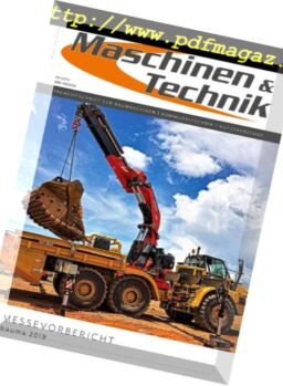 Maschinen & Technik – Marz 2019
