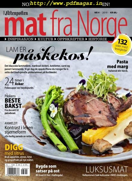 Mat fra Norge – april 2019 Cover