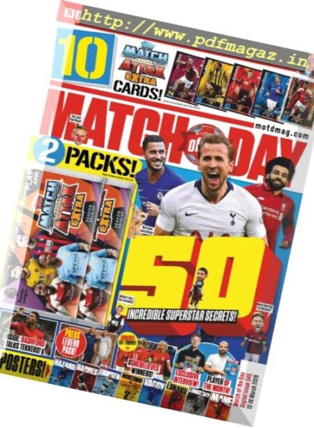 Match of the Day – 12 March 2019 Cover
