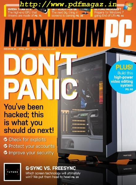 Maximum PC – April 2019 Cover