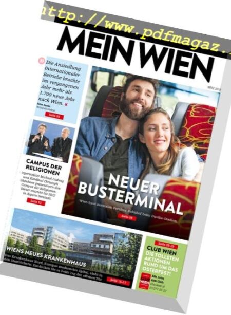 Mein Wien – Marz 2019 Cover