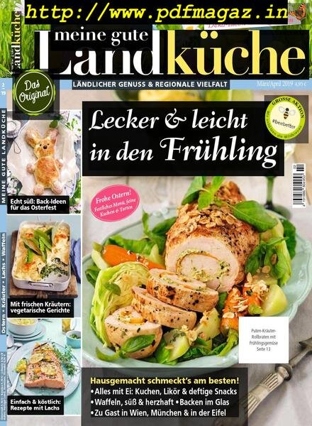 Meine gute Landkuche – Marz-April 2019 Cover