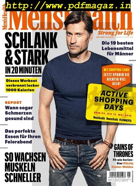 Men’s Health – April 2019 Cover