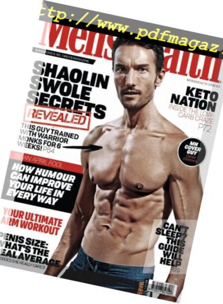 Men’s Health Singapore – April 2019 Cover