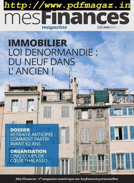 mes Finances – 08 mars 2019 Cover