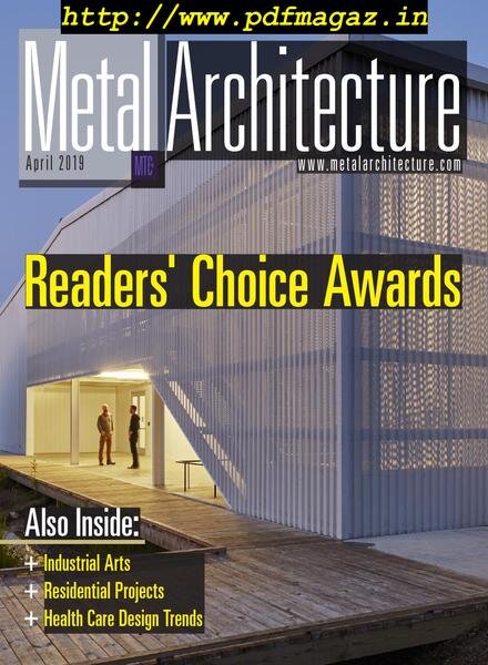 Metal Architecture – April 2019 Cover