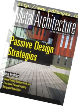 Metal Architecture – August 2018