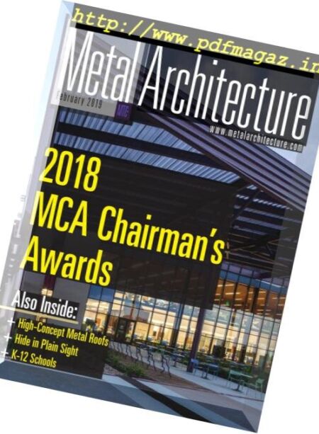 Metal Architecture – February 2019 Cover