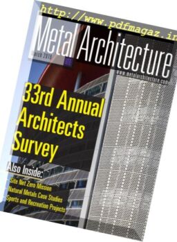 Metal Architecture – March 2019