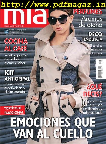 Mia Argentina – 11 abril 2019 Cover