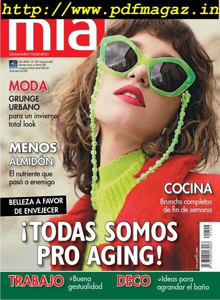 Mia Argentina – 18 abril 2019 Cover