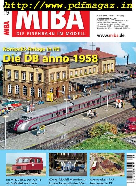 Miba – April 2019 Cover