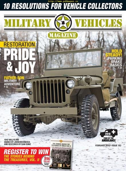 Military Vehicles – Issue 193 – February 2018 Cover