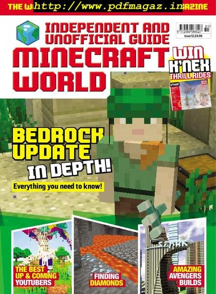 Minecraft World Magazine – June 2019 Cover