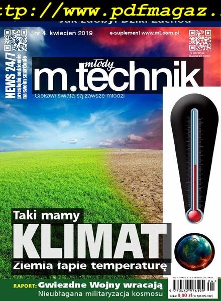 Mlody Technik – Kwiecien 2019 Cover