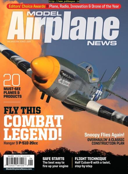 Model Airplane News – June 2019 Cover