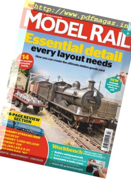 Model Rail – March 2019 Cover
