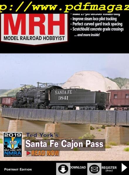 Model Railroad Hobbyist Magazine – April 2019 Cover
