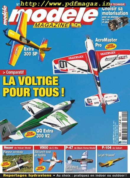 Modele Magazine – avril 2019 Cover